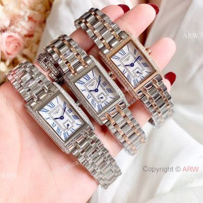 Longines Dolce Vita White Roman Dial Watches New Replica